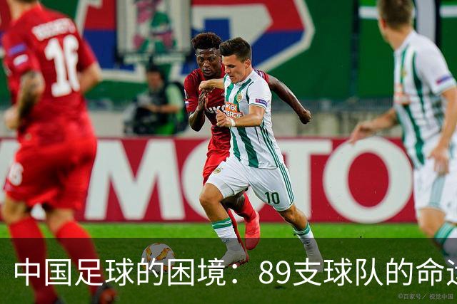 中国足球的困境：89支球队的命运揭示行业危机